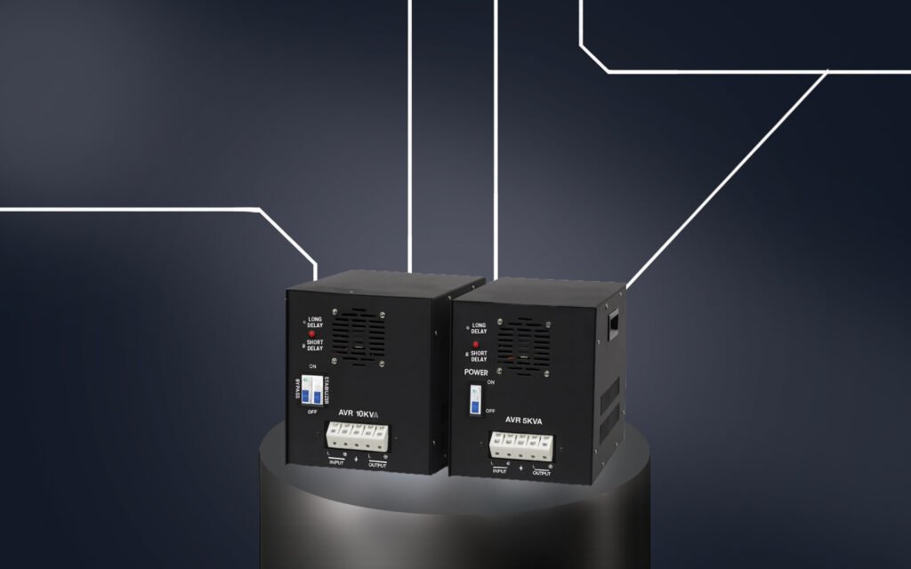 پورتها و اتصالات استابلایزر رله ای 5 کاوا تکفاز