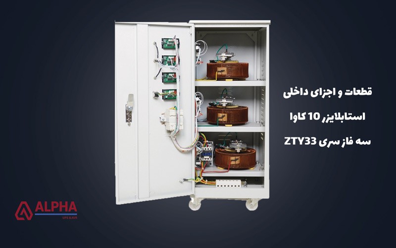 قطعات داخلی استابلایزر 10 کاوا 3 فاز ZTY33